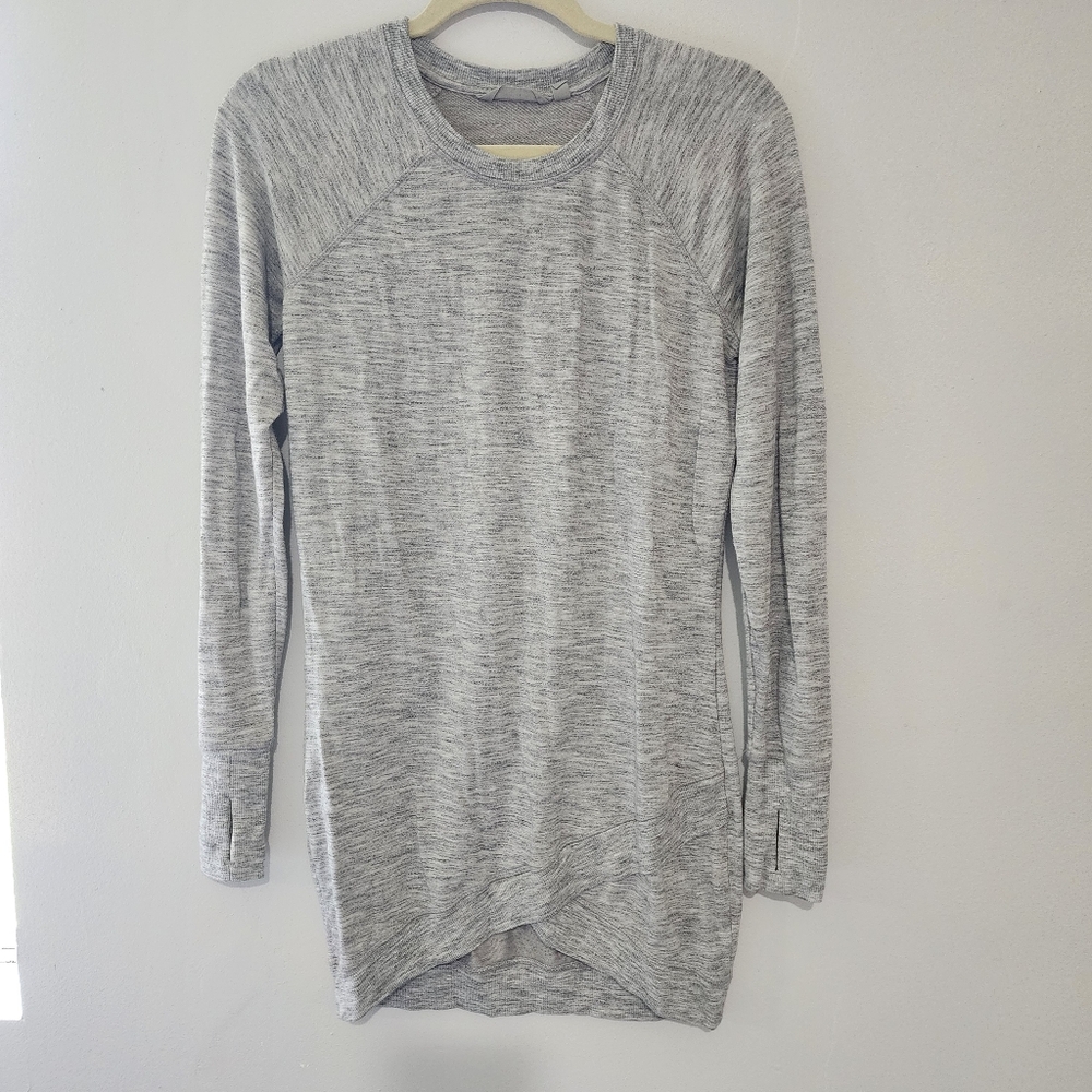 ATHLETA long Line Long Sleeve Cozy Shirt